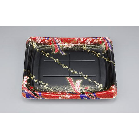 【蓋付き】SFシャチ盛36(結び舞赤) 【本体480枚・蓋480枚セット】